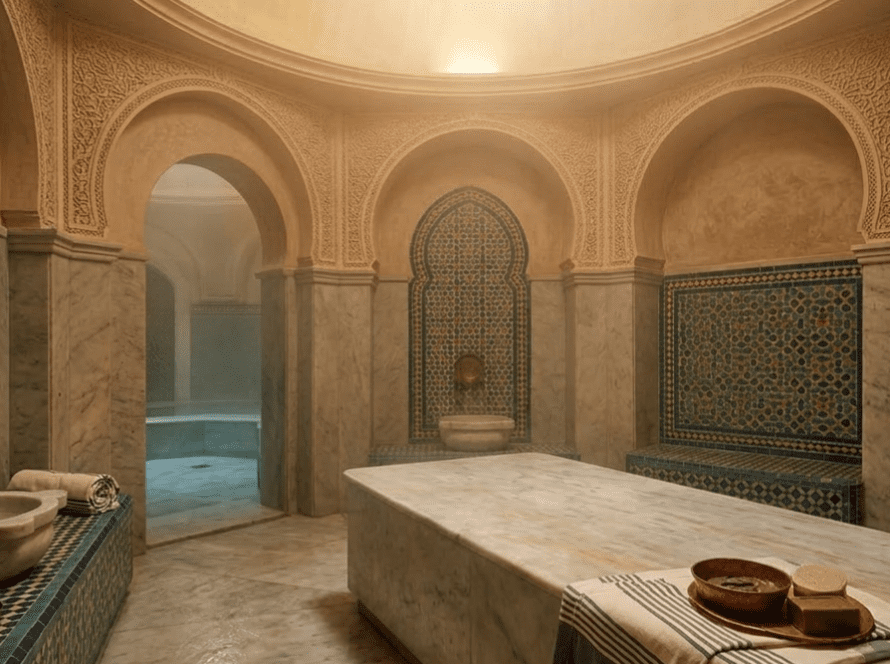 Moroccan hammam experience
