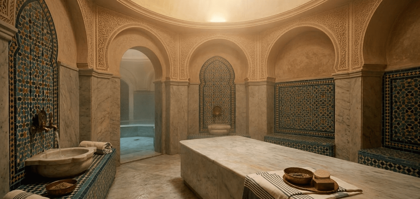 Moroccan hammam experience