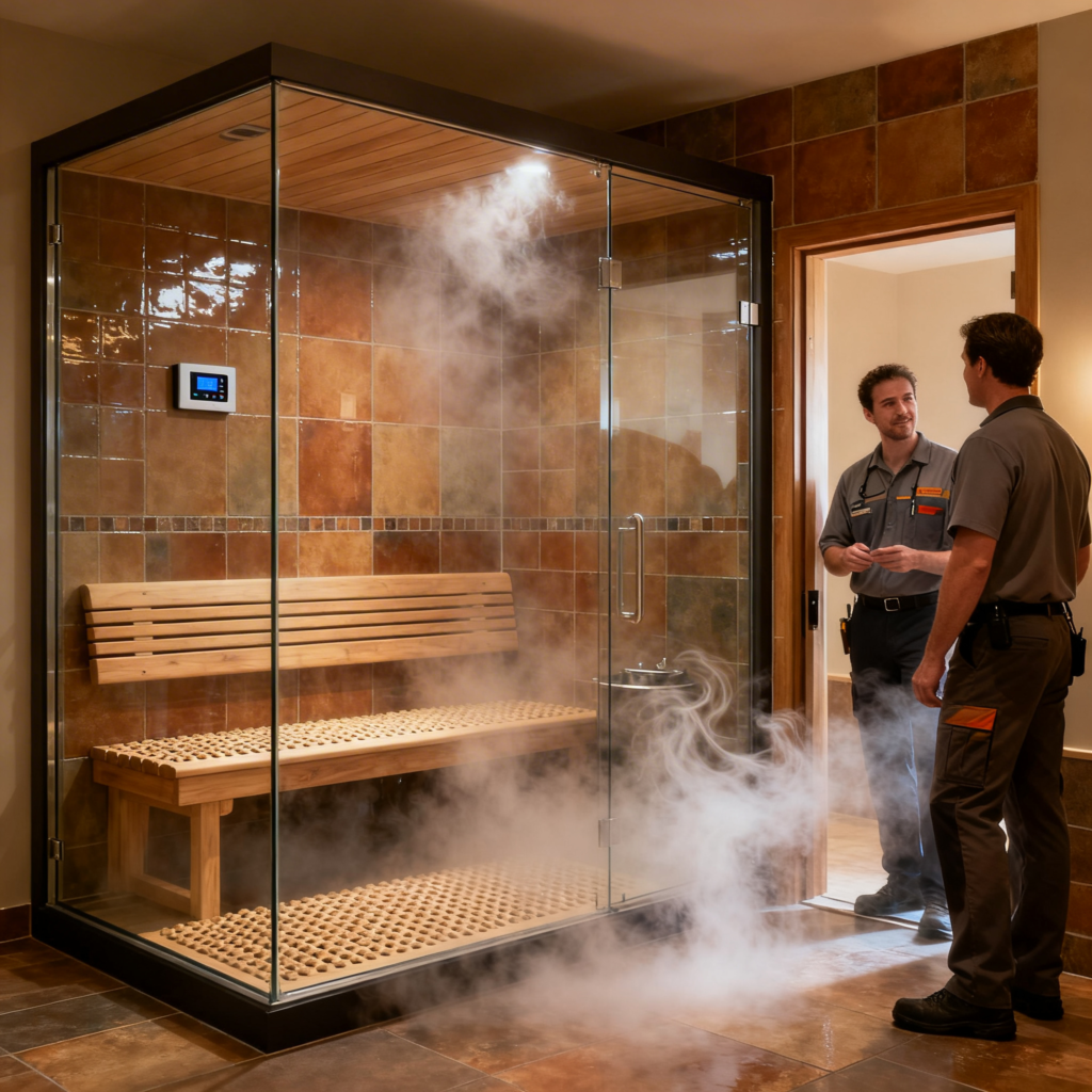steam room installers in UAE