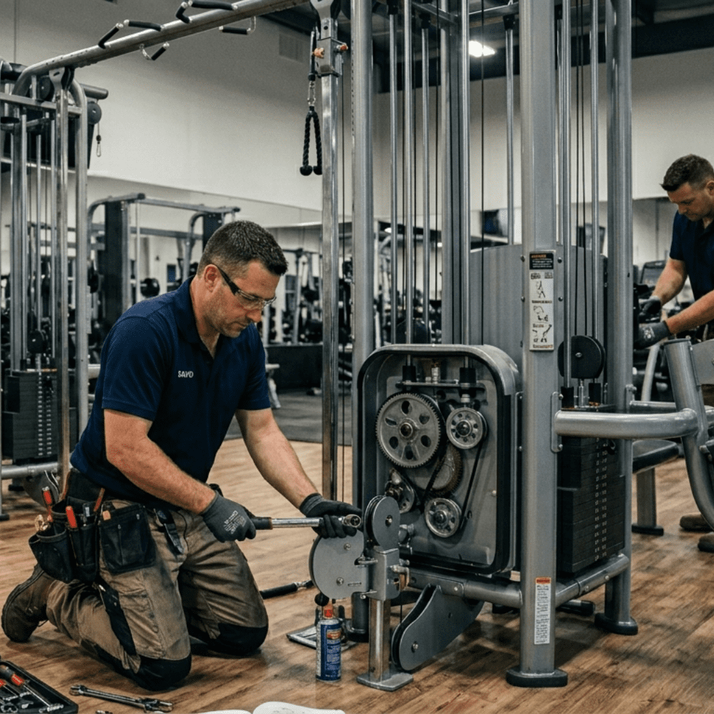 Gym maintenance service