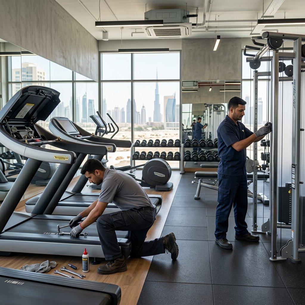 Owner's association gym maintenance UAE