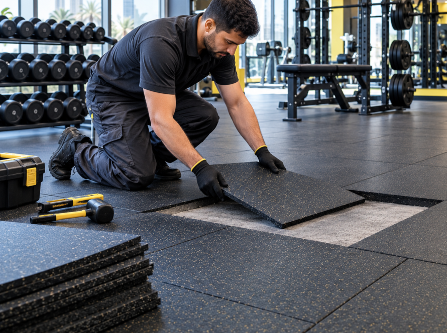 gym flooring maintenance