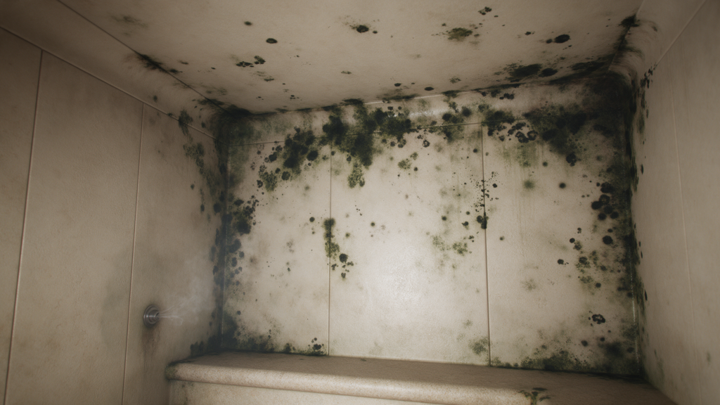 mold in UAE steam rooms