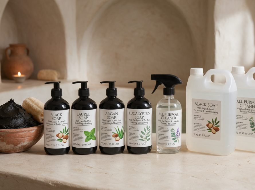 Hammam Black Soap and Cleaning Products: What Is Safe for Natural Stone?